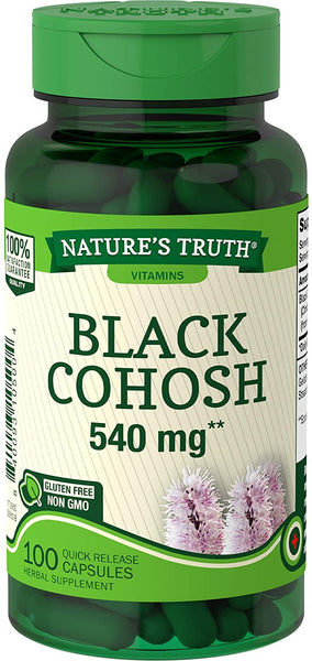 Nature's Truth Black Cohosh 540 mg 100 Capsules