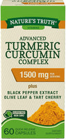 Nature's Truth Turmeric Curcumin Advanced Complex 60 Capsules