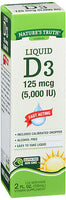 Nature's Truth Vitamin D Liquid 5000 IU, 2 Fluid Ounce
