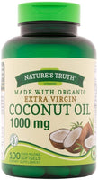 Nature's Truth Vitamins Coconut Oil 1000 mg - 100 Quick Release Softgels