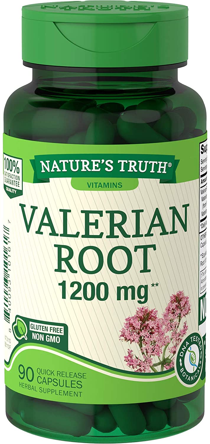 Nature's Truth Valerian Root 1200 mg Supplement, 90 Count Visit the Nature's Truth Store